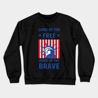 Land of the free Crewneck Sweatshirt